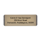 Auclair Natural Elegance Etiket (Voorkant)