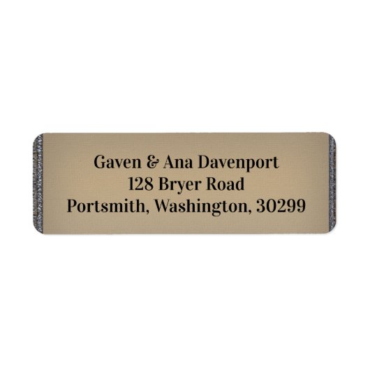 Auclair Natural Elegance Etiket (Voorkant)