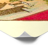 Auctioneer  kaartenlabel poster (Hoek)