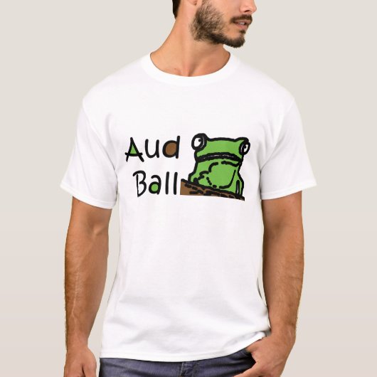 Aud Ball Frog logo T-shirt (Voorkant)