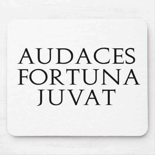 Audaces Fortuna Juvat Muismat (Voorkant)
