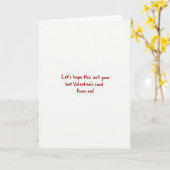Audacious Minimalist Valentines Card Kaart (Gele Bloem)