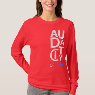 "Audacity" Designer Dames met lange hoes T-shirt