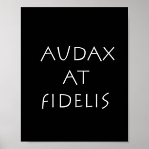 Audax bij fidelis poster