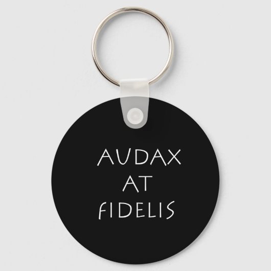Audax bij fidelis sleutelhanger (Voorkant)