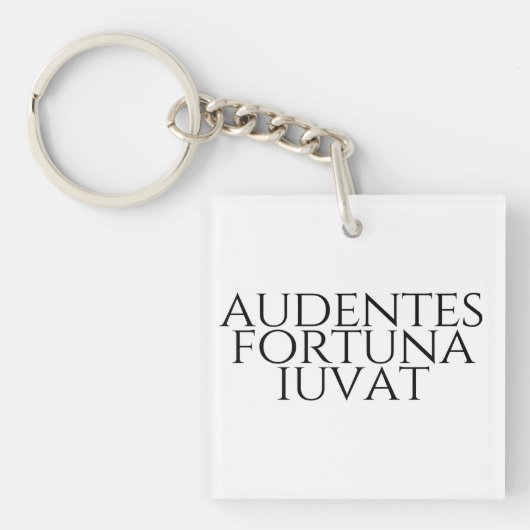 Audentes Fortuna Iuvat Sleutelhanger (voorkant)