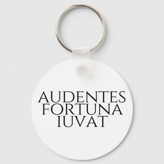 Audentes Fortuna Iuvat Sleutelhanger (Voorkant)