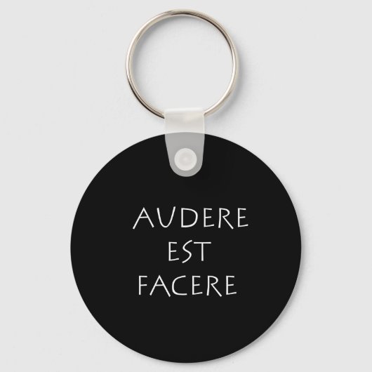 Audere est Facere Sleutelhanger (Voorkant)