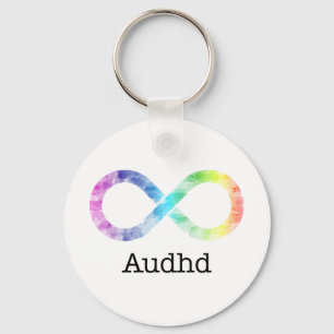 Audhd (adhd en autistisch) neurodiversity sleutelh sleutelhanger