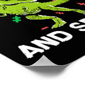 Audhd Handicap Autisme Adhd Neurodiversiteit  Poster (Hoek)