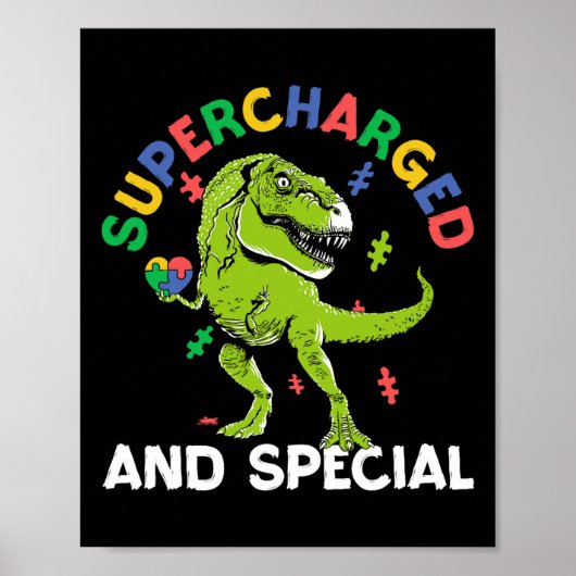 Audhd Handicap Autisme Adhd Neurodiversiteit  Poster (Voorkant)