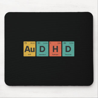 Audhd Periodiek Systeem Autism+adhd Voor Nerds Ret Muismat