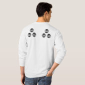 Audi Quattro Rally decoratie T-shirt (Achterkant volledig)