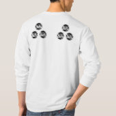 Audi Quattro Rally decoratie T-shirt (Achterkant)