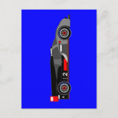 Audi R18 TDI Briefkaart (Voorkant)