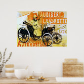 Audibert et Lavirotte Automobiles. Poster (Keuken)
