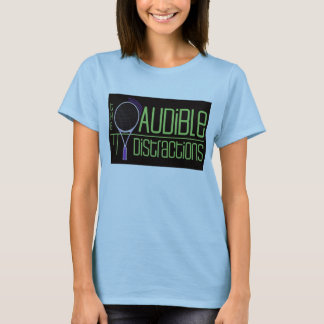 Audible Distractions in black T-shirt