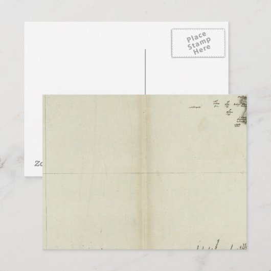 Audierne, handel in de Brest Briefkaart (Voorkant / Achterkant)