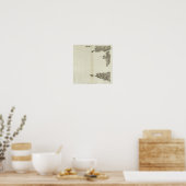 Audierne, handel in de Brest Poster (Keuken)