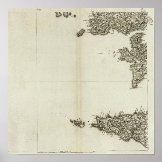 Audierne, handel in de Brest Poster (Voorkant)