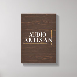 Audio Ambachtsman Canvas Afdruk