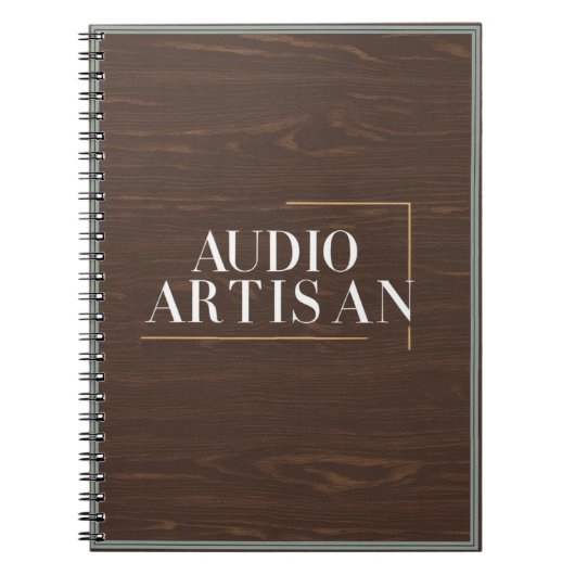 Audio Ambachtsman Notitieboek (Voorkant)