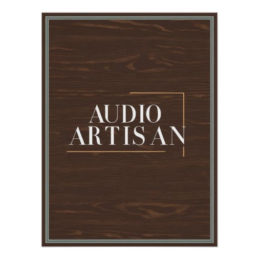 Audio Ambachtsman Perfect Poster (Voorkant)