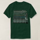 Audio amp Sound Engineer Mix Console Opname Eng T-shirt (Design voorkant)