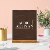 Audio Artisan Acryl Bord (Huwelijk)