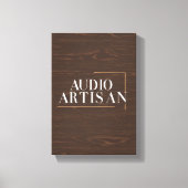 Audio Artisan Canvas Afdruk (Voorkant)