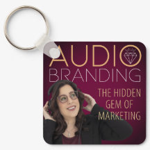 Audio Branding Podcast Sleutelhanger