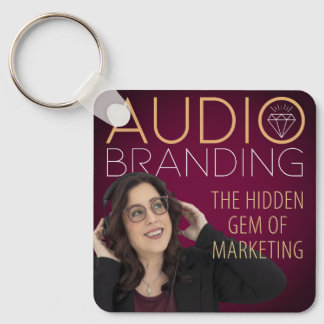 Audio Branding Podcast Sleutelhanger