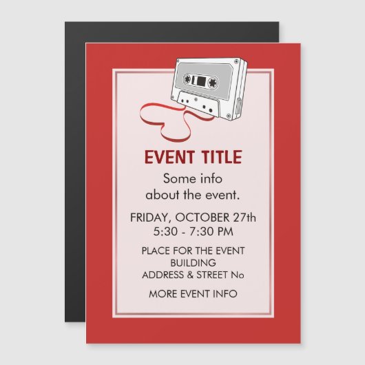 Audio Cassette (Voorkant / Achterkant)