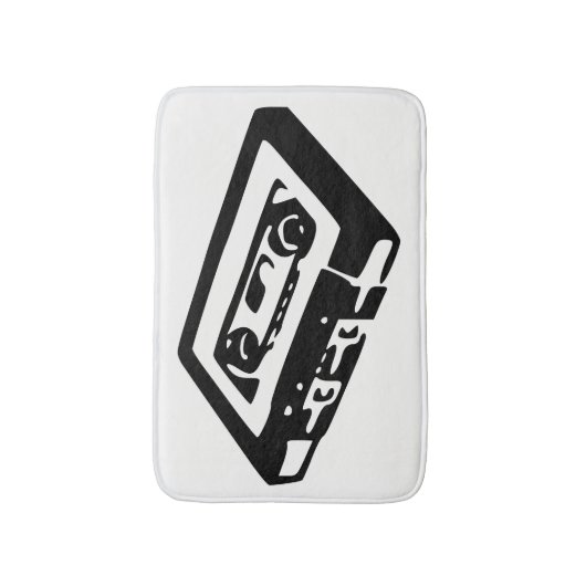 Audio Cassette Badmat (Voorkant Verticaal)