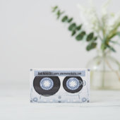 Audio Cassette DJ Visitekaartje (Staand voorkant)
