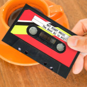 Audio Cassette DJ Visitekaartje