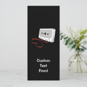 Audio Cassette Kaart (Staand voorkant)