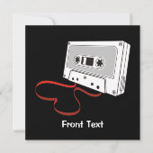 Audio Cassette Kaart (Voorkant)