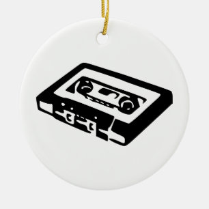 Audio Cassette Keramisch Ornament