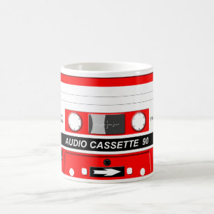 Audio-cassette Koffiemok