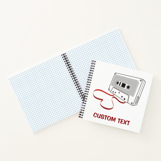 Audio Cassette Notitieboek (Binnen)