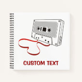 Audio Cassette Notitieboek (Voorkant)