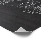 Audio Cassette-octrooi Poster (Hoek)