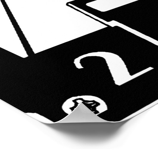 Audio Cassette of Nerd Art Poster (Hoek)