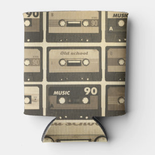 Audio Cassette, Retro Poster Hip-Hop. Blikjeskoeler