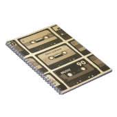 Audio Cassette, Retro Poster Hip-Hop. Notitieboek (Rechterzijde)