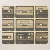 Audio Cassette, Retro Poster Hip-Hop. Sherpa Deken (Voorkant (horizontaal))