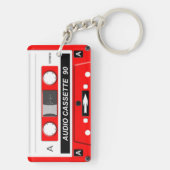 Audio-cassette Sleutelhanger (achterkant)