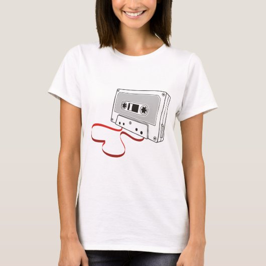 Audio-cassette T-shirt (Voorkant)