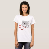 Audio-cassette T-shirt (Voorkant volledig)